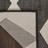 image:imageNourison Home Positano Beige 5 x 7 Area Rug  Easy Clean Non Shedding Bed Room Living Room Dining Room Kitchen 5 x 7Black
