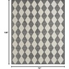 image:imageNourison Home Positano Beige 5 x 7 Area Rug  Easy Clean Non Shedding Bed Room Living Room Dining Room Kitchen 5 x 7Black