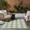 image:imageNourison Home Positano Beige 5 x 7 Area Rug  Easy Clean Non Shedding Bed Room Living Room Dining Room Kitchen 5 x 7Blue Green