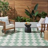 image:imageNourison Home Positano Beige 5 x 7 Area Rug  Easy Clean Non Shedding Bed Room Living Room Dining Room Kitchen 5 x 7Blue Green