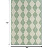image:imageNourison Home Positano Beige 5 x 7 Area Rug  Easy Clean Non Shedding Bed Room Living Room Dining Room Kitchen 5 x 7Blue Green