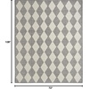 image:imageNourison Home Positano Beige 5 x 7 Area Rug  Easy Clean Non Shedding Bed Room Living Room Dining Room Kitchen 5 x 7Charcoal