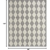image:imageNourison Home Positano Beige 5 x 7 Area Rug  Easy Clean Non Shedding Bed Room Living Room Dining Room Kitchen 5 x 7Charcoal