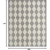 image:imageNourison Home Positano Beige 5 x 7 Area Rug  Easy Clean Non Shedding Bed Room Living Room Dining Room Kitchen 5 x 7Charcoal
