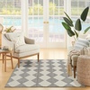 image:imageNourison Home Positano Beige 5 x 7 Area Rug  Easy Clean Non Shedding Bed Room Living Room Dining Room Kitchen 5 x 7Charcoal