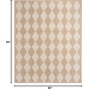 image:imageNourison Home Positano Beige 5 x 7 Area Rug  Easy Clean Non Shedding Bed Room Living Room Dining Room Kitchen 5 x 7Jute