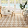 image:imageNourison Home Positano Beige 5 x 7 Area Rug  Easy Clean Non Shedding Bed Room Living Room Dining Room Kitchen 5 x 7Jute
