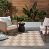 image:imageNourison Home Positano Beige 5 x 7 Area Rug  Easy Clean Non Shedding Bed Room Living Room Dining Room Kitchen 5 x 7Jute