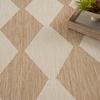 image:imageNourison Home Positano Beige 5 x 7 Area Rug  Easy Clean Non Shedding Bed Room Living Room Dining Room Kitchen 5 x 7Jute