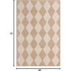 image:imageNourison Home Positano Beige 5 x 7 Area Rug  Easy Clean Non Shedding Bed Room Living Room Dining Room Kitchen 5 x 7Jute