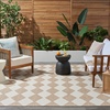 image:imageNourison Home Positano Beige 5 x 7 Area Rug  Easy Clean Non Shedding Bed Room Living Room Dining Room Kitchen 5 x 7Jute