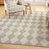 image:imageNourison Home Positano Beige 5 x 7 Area Rug  Easy Clean Non Shedding Bed Room Living Room Dining Room Kitchen 5 x 7Light Grey