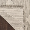 image:imageNourison Home Positano Beige 5 x 7 Area Rug  Easy Clean Non Shedding Bed Room Living Room Dining Room Kitchen 5 x 7Light Grey