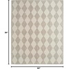 image:imageNourison Home Positano Beige 5 x 7 Area Rug  Easy Clean Non Shedding Bed Room Living Room Dining Room Kitchen 5 x 7Light Grey