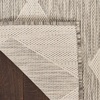 image:imageNourison Home Positano Beige 5 x 7 Area Rug  Easy Clean Non Shedding Bed Room Living Room Dining Room Kitchen 5 x 7Light Grey