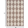 image:imageNourison Home Positano Beige 5 x 7 Area Rug  Easy Clean Non Shedding Bed Room Living Room Dining Room Kitchen 5 x 7Natural