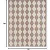 image:imageNourison Home Positano Beige 5 x 7 Area Rug  Easy Clean Non Shedding Bed Room Living Room Dining Room Kitchen 5 x 7Natural