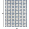 image:imageNourison Home Positano Beige 5 x 7 Area Rug  Easy Clean Non Shedding Bed Room Living Room Dining Room Kitchen 5 x 7Navy Blue