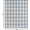 image:imageNourison Home Positano Beige 5 x 7 Area Rug  Easy Clean Non Shedding Bed Room Living Room Dining Room Kitchen 5 x 7Navy Blue
