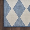 image:imageNourison Home Positano Beige 5 x 7 Area Rug  Easy Clean Non Shedding Bed Room Living Room Dining Room Kitchen 5 x 7Navy Blue