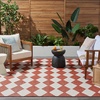 image:imageNourison Home Positano Beige 5 x 7 Area Rug  Easy Clean Non Shedding Bed Room Living Room Dining Room Kitchen 5 x 7Terracotta