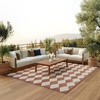 image:imageNourison Home Positano Beige 5 x 7 Area Rug  Easy Clean Non Shedding Bed Room Living Room Dining Room Kitchen 5 x 7Terracotta