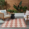 image:imageNourison Home Positano Beige 5 x 7 Area Rug  Easy Clean Non Shedding Bed Room Living Room Dining Room Kitchen 5 x 7Terracotta
