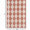 image:imageNourison Home Positano Beige 5 x 7 Area Rug  Easy Clean Non Shedding Bed Room Living Room Dining Room Kitchen 5 x 7Terracotta