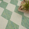 image:imageNourison Home Positano Blue Green 6 x Round Area Rug  Easy Clean Non Shedding Bed Room Living Room Dining Room Kitchen 6 x Round
