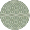 image:imageNourison Home Positano Blue Green 8 x Round Area Rug  Easy Clean Non Shedding Bed Room Living Room Dining Room Kitchen 8 x Round