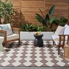 image:imageNourison Home Positano Natural 10 x 14 Area Rug  Easy Clean Non Shedding Bed Room Living Room Dining Room Kitchen 10 x 14