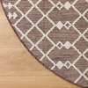 image:imageNourison Home Positano Natural 8 x Round Area Rug  Easy Clean Non Shedding Bed Room Living Room Dining Room Kitchen 8 x Round