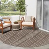 image:imageNourison Home Positano Natural 8 x Round Area Rug  Easy Clean Non Shedding Bed Room Living Room Dining Room Kitchen 8 x Round