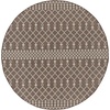 image:imageNourison Home Positano Natural 8 x Round Area Rug  Easy Clean Non Shedding Bed Room Living Room Dining Room Kitchen 8 x Round