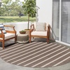 image:imageNourison Home Positano Natural Ivory 6 x Round Area Rug  Easy Clean Non Shedding Bed Room Living Room Dining Room Kitchen 6 x Round