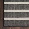 image:imageNourison Home Positano Navy Ivory 22 x 12 Area Rug  Easy Clean Non Shedding Bed Room Living Room Dining Room Kitchen 12 RunnerBlack Ivory
