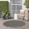 image:imageNourison Home Positano Navy Ivory 22 x 12 Area Rug  Easy Clean Non Shedding Bed Room Living Room Dining Room Kitchen 12 RunnerBlack Ivory