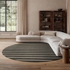image:imageNourison Home Positano Navy Ivory 22 x 12 Area Rug  Easy Clean Non Shedding Bed Room Living Room Dining Room Kitchen 12 RunnerBlack Ivory