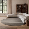 image:imageNourison Home Positano Navy Ivory 22 x 12 Area Rug  Easy Clean Non Shedding Bed Room Living Room Dining Room Kitchen 12 RunnerCharcoal Ivory