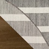image:imageNourison Home Positano Navy Ivory 22 x 12 Area Rug  Easy Clean Non Shedding Bed Room Living Room Dining Room Kitchen 12 RunnerCharcoal Ivory