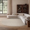 image:imageNourison Home Positano Navy Ivory 22 x 12 Area Rug  Easy Clean Non Shedding Bed Room Living Room Dining Room Kitchen 12 RunnerGrey Ivory