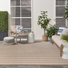 image:imageNourison Home Positano Navy Ivory 22 x 12 Area Rug  Easy Clean Non Shedding Bed Room Living Room Dining Room Kitchen 12 RunnerJute Ivory