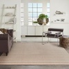 image:imageNourison Home Positano Navy Ivory 22 x 12 Area Rug  Easy Clean Non Shedding Bed Room Living Room Dining Room Kitchen 12 RunnerJute Ivory