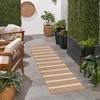 image:imageNourison Home Positano Navy Ivory 22 x 12 Area Rug  Easy Clean Non Shedding Bed Room Living Room Dining Room Kitchen 12 RunnerJute Ivory