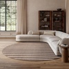 image:imageNourison Home Positano Navy Ivory 22 x 12 Area Rug  Easy Clean Non Shedding Bed Room Living Room Dining Room Kitchen 12 RunnerNatural Ivory