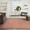 image:imageNourison Home Positano Navy Ivory 22 x 12 Area Rug  Easy Clean Non Shedding Bed Room Living Room Dining Room Kitchen 12 RunnerTerracotta Ivory