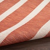 image:imageNourison Home Positano Terracotta Ivory 6 x Round Area Rug  Easy Clean Non Shedding Bed Room Living Room Dining Room Kitchen 6 x Round