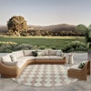 image:imageNourison Home Positano Yellow 6 x 9 Area Rug  Easy Clean Non Shedding Bed Room Living Room Dining Room Kitchen 6 x 9Beige