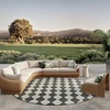 image:imageNourison Home Positano Yellow 6 x 9 Area Rug  Easy Clean Non Shedding Bed Room Living Room Dining Room Kitchen 6 x 9Black