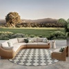 image:imageNourison Home Positano Yellow 6 x 9 Area Rug  Easy Clean Non Shedding Bed Room Living Room Dining Room Kitchen 6 x 9Charcoal